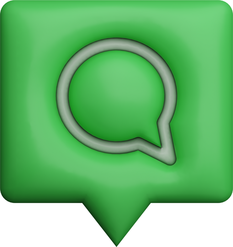 3D Inflate Message Icon