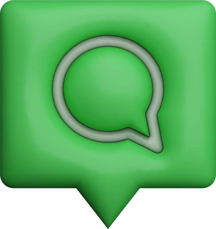 3D Inflate Message Icon